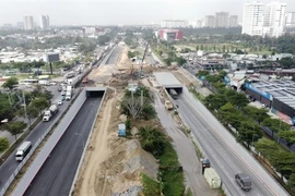 The project of Nguyen Van Linh underpass is officially opened by the end of 2024. (Photo: qdnd.vn)