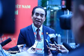 Overseas Vietnamese journalist Nguyen Huy Thang, Editor-in-Chief of Viet Duc Newspaper and Viet–German Television (VDTV), a respected figure within the Vietnamese community in Berlin. (Photo: VNA)