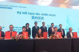 At the signing ceremony between NSSC and CCPIT (Photo: VNA)