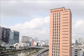 The downtown area of Ho Chi Minh City is home to many domestic and foreign financial institutions. (Photo: VNA)