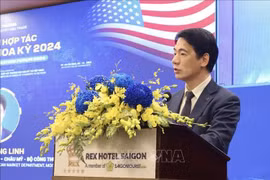 Director of the Ministry of Industry and Trade)’s Department of Foreign Market Development Ta Hoang Linh (Photo: VNA)