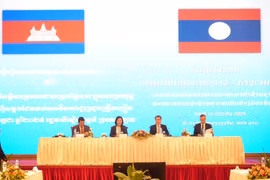 A view of the meeting (Photo: https://kpl.gov.la/)