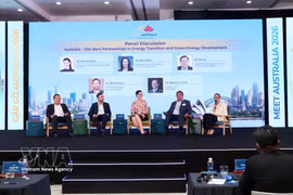 A panel discussion at the Meet Australia 2026 programme on May 19 (Photo: VNA)