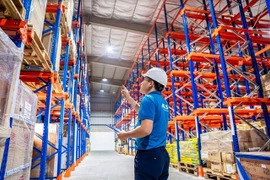 A warehouse in ICD My Dinh in Hanoi. (Photo: alslogistics.vn)