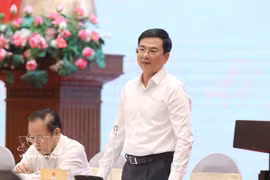 SBV Deputy Governor Pham Thanh Ha speaks at the press briefing. (Photo: VNA)
