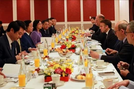 At the working breakfast (Photo: VNA)