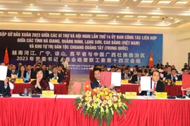 At the 2023 New Year meeting (Photo: VNA)