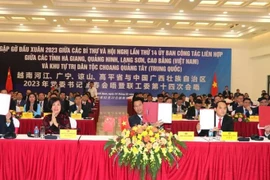 At the 2023 New Year meeting (Photo: VNA)