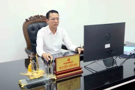 Nguyen Tien Hai, Secretary of the Party Committee of Song Ma commune, Son La province. (Photo: VNA)