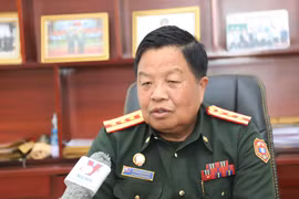 Col. Saveng Dennamonh, Political Commissar of the ethnic boarding school of the Lao People’s Army (Photo: VNA)