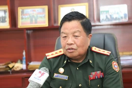 Col. Saveng Dennamonh, Political Commissar of the ethnic boarding school of the Lao People’s Army (Photo: VNA)
