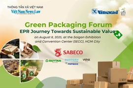 The forum, part of Vietfood & Beverage – Propack Vietnam 2025, is expected to draw over 100 participants from government, industry, academia, and international organisations. (Photo: VNA)