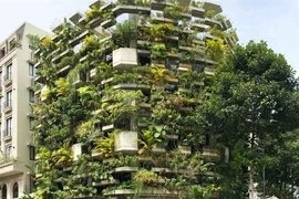 The Urban Farming Office in Ho Chi Minh City by Vo Trong Nghia. (Photo: Courtesy of Vo Trong Nghia Architects) 