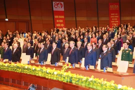 Participants in the ceremony marking the 80th anniversary of the first General Election to elect the Vietnamese NA (January 6, 1946–2026) in Hanoi on January 6, 2025 (Photo: VNA)