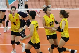 The Vietnamese women's volleyball wins the world’s bronze medal for the first time. (Photo: phunuvietnam.vn)