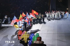 A view of the closing ceremony of the 33rd SEA Games in Thailand in December 2025. (Photo: VNA)
