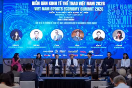 The Vietnam Sports Economy Summit 2026 is being positioned as a platform for experts to share experience, strategies, and development models aimed at shaping Vietnam’s future sports economy. (Photo: VietnamPlus)