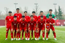 Vietnam U23 national football team squad (Photo: VNA)