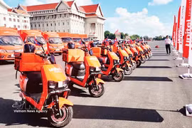 Viettel launches the Unitel Logistics brand in Laos. (Photo: VNA)