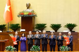 Nguyen Van Quang, a member of the Party Central Committee, is elected as Chief Justice of the Supreme People’s Court for the 2021–2026 tenure. (Photo: VNA)