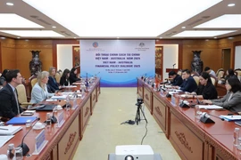 A view of the Vietnam – Australia financial policy dialogue, taking place in Hanoi on November 27–28. (Photo: VNA)