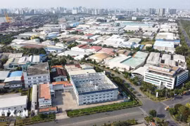 A view of Tan Thuan Export Processing Zone in Ho Chi Minh City. (Photo: VNA)