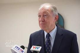 Andrey Tatarinov, former Russian Ambassador to Vietnam and head of the judging panel (Photo: vNA)