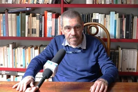 Massimo Loche, an Italian former war correspondent in Vietnam, in an interview granted to the Vietnam News Agency (Photo: VNA)