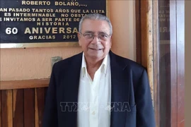Veteran war correspondent Luis Manuel Arce Isaac from Latin American news agency Prensa Latina. (Photo: VNA)