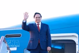 Prime Minister Pham Minh Chinh has wrapped up the official visit to Russia from March 22 to 25. (Photo: VNA)