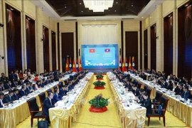 An overview of the 48th meeting of the Vietnam–Laos Intergovernmental Committee on Bilateral Cooperation (Photo: VNA)