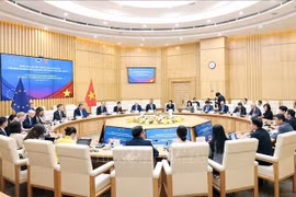 An overview of the 4th meeting of the EU-Vietnam Free Trade Agreement (EVFTA) Committee (Photo: VNA)