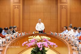 Party General Secretary and State President To Lam, head of the Central Steering Committee for Prevention and Control of Corruption, Wastefulness, and Negative Phenomena, chairs a meeting of the committee's Standing Board on March 18, 2026. (Photo: VNA)