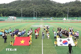 At the opening ceremony (Photo: VNA)