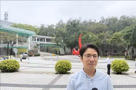 Associate Professor Nguyen Tuan Anh, who is currently working at the Department of Life Sciences at Hong Kong University of Science and Technology (HKUST). (Photo: VNA)