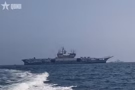 Indian aircraft carrier INS Vikrant. (Photo: qdnd.vn)
