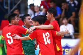Vietnam's national futsal team will gather in Ho Chi Minh City on August 18 before travelling to Kuwait for training from September 9 to 14. (Photo: VFF)