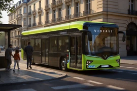 VinFast will showcase its first electric buses in Europe at Busworld Europe 2025, slated for October 3–9 in Brussels, Belgium. (Photo: Vinfast)