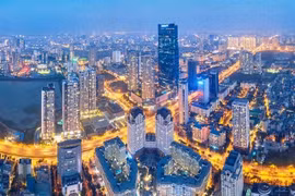 A view of Hanoi. The capital city will boost trade promotion and advertise the ‘Hanoi - A Green Destination’ programme to attract investment and international markets (Photo chinhphu.vn) 