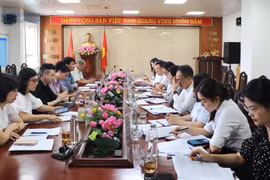 At the working session (Photo: baoquangninh.vn)
