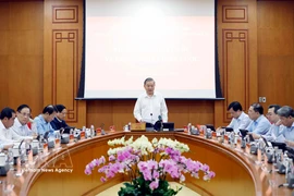 Party General Secretary To Lam speaks at the meeting (Photo: VNA)