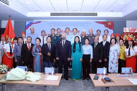 Participants at the event held in Ho Chi Minh City on May 7 to mark the 81st anniversary of Victory Day of the Soviet people in the Great Patriotic War. (Photo: VNA)