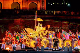 A performance at the Thang Long - Hanoi Festival 2025 (Photo: VNA)