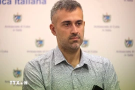 Giulio Chinappi, Asia Regional Director of Italian publishing house Anteo Edizioni (Photo: VNA)