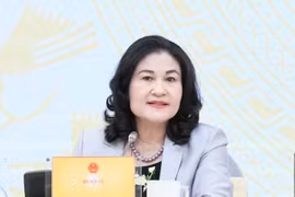 Deputy Minister of Home Affairs Nguyen Thi Ha at the Government’s regular July press briefing (Photo: thanhtra.com.vn)