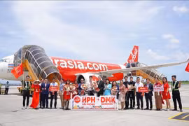 AirAsia launches Hai Phong – Bangkok direct route on July 16. (Photo: VNA)