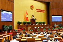 The 15th National Assembly's ongoing 9th session (Photo: VNA)