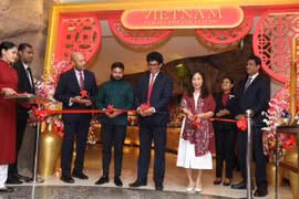 At the opening ceremony of the Vietnamese culinary week at the Hilton Colombo Hotel, celebrating the 55th anniversary of diplomatic relations between Vietnam and Sri Lanka. (Photo: VNA)