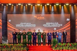 Viettel officialy launches Unitel Logistics in Laos. (Photo: Courtesy of Viettel)