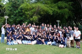 Vietnamese students in Australia - a young intellectual force that can contribute valuable solutions to the country's sustainable development (Photo: VNA)